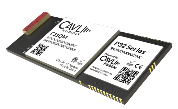 P32C31QM LTE CAT NB-IoT, CAT M1 IoT Edge Module