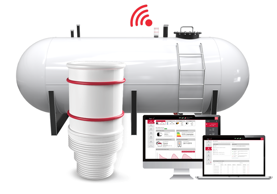 Liquid level gauge (LPWAN & NB-IOT)