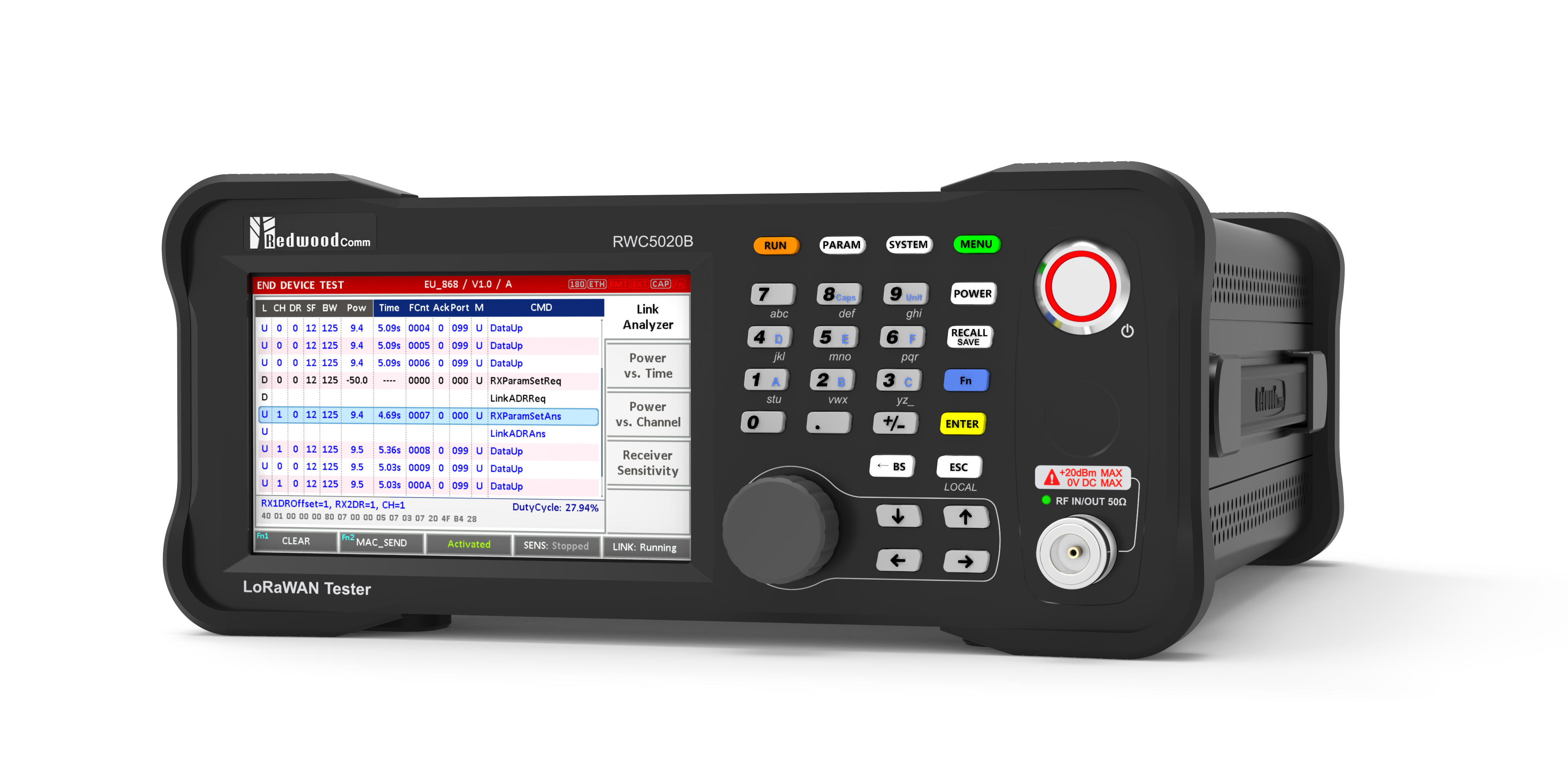 RWC5020B LoRaWAN Tester